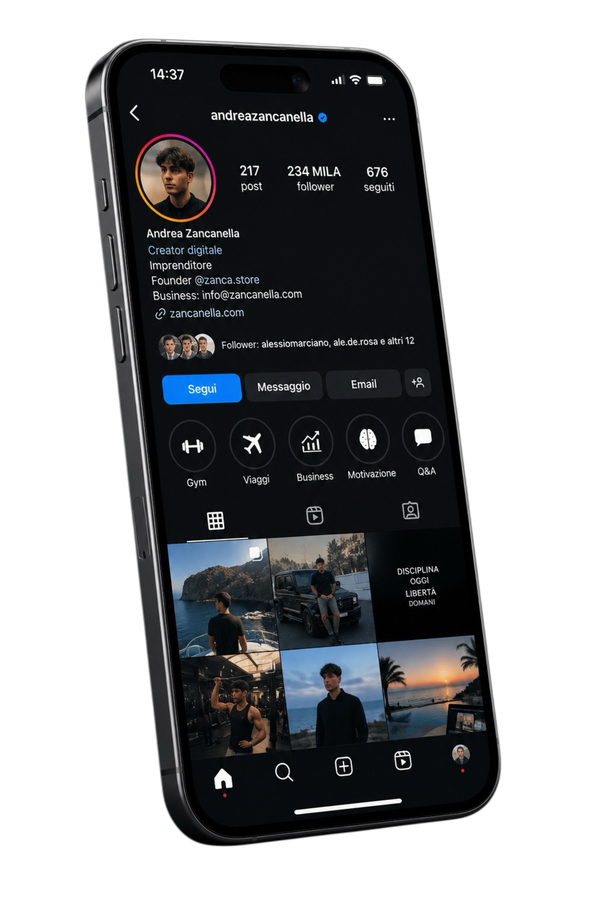 Crescita social su smartphone